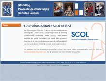 Tablet Screenshot of pcsleiden.nl